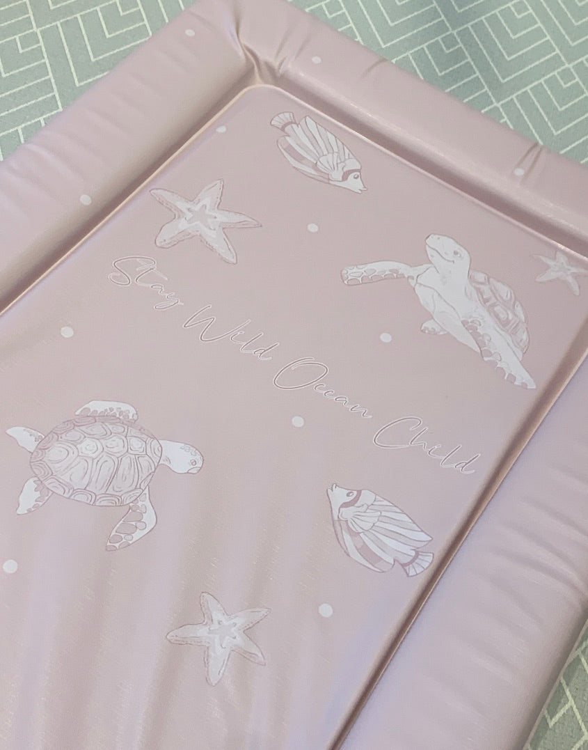 Standard Changing Mat Sealife Blush