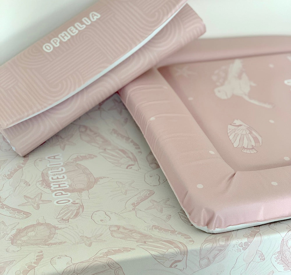 Standard Changing Mat Sealife Blush