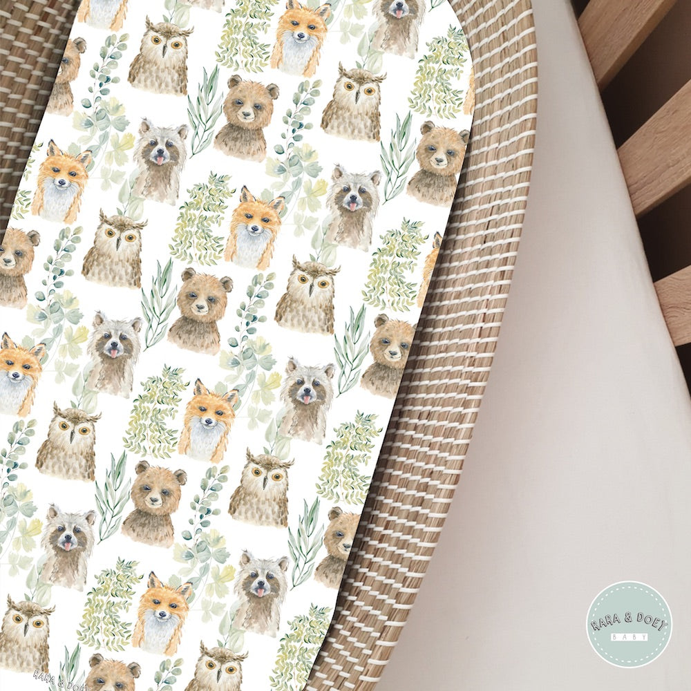 Basket Changing Mat Woodland